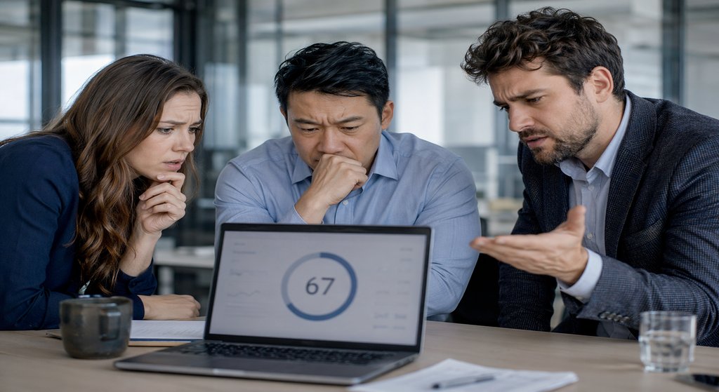 Team interpreting NPS score without context