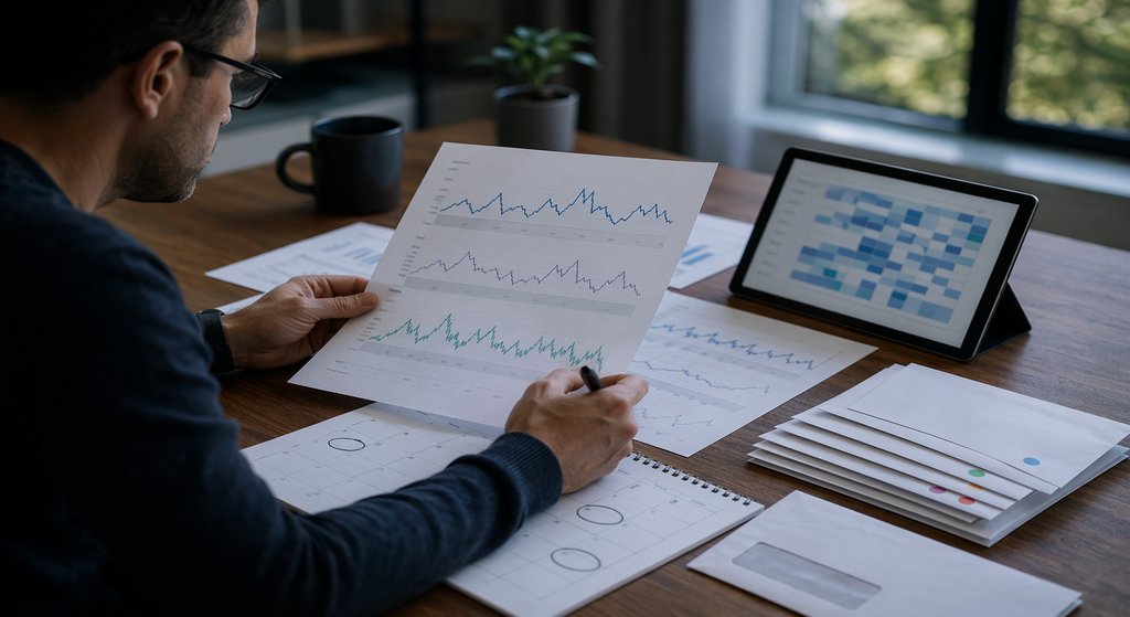 Behavior metrics reveal changing patterns